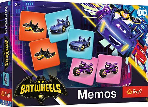 Joc Memos Mini Batwheels Trefl | Trefl