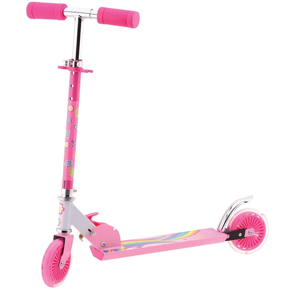 Trotineta Pliabilă Roz Sports Active 3-5 Ani - imagine 5