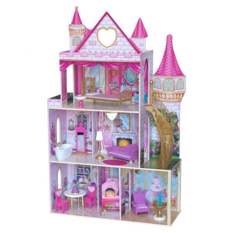 Casti Papusi Rose Garden Kidkraft, 8 Camere