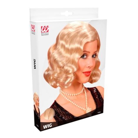 Peruca Anii 20 Blonda Widmann | Pentru Costum - imagine 2