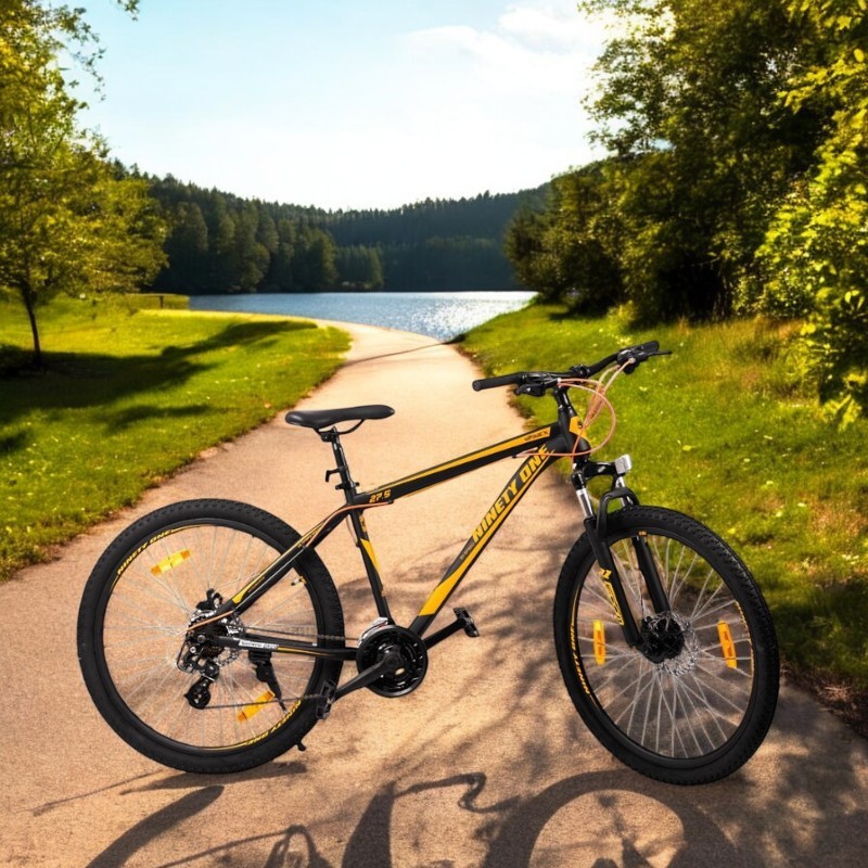 Bicicleta MTB Procart 27.5" Negru-Portocaliu - imagine 7