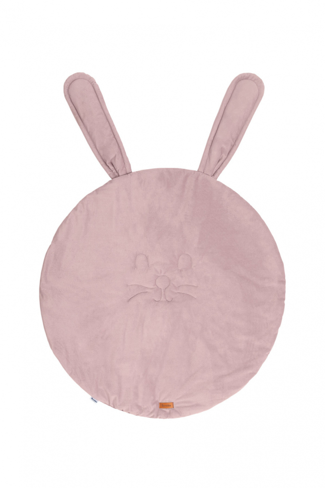 Covor Catifea Sensillo Velvet Bunny Pink 90cm - imagine 4