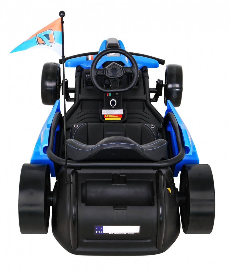 Kart Electric Drift King 24V Albastru Autokids - imagine 5