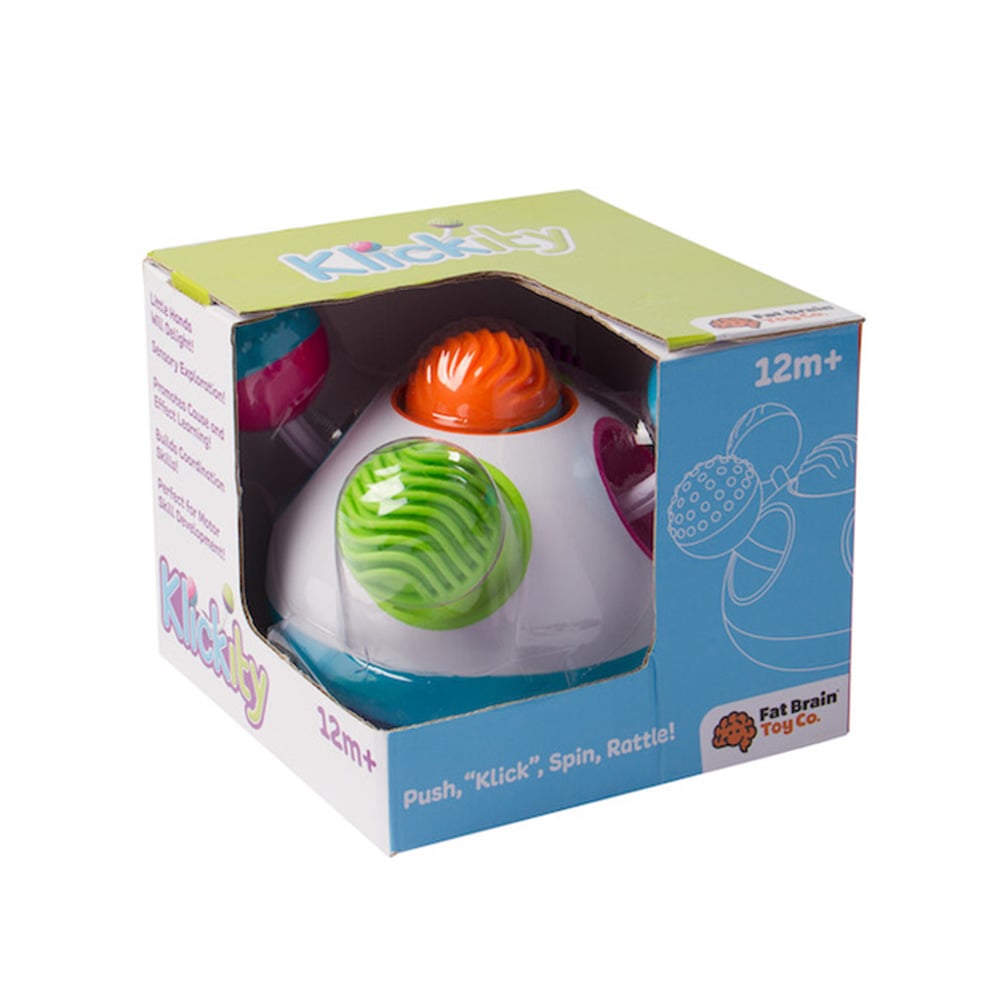 Klickity Fat Brain Toys - Jucarie Senzoriala Bebelusi