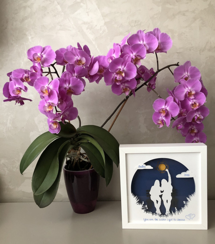 Tablou Luminos Prietene 001 | Noorhandmadeatelier - imagine 2
