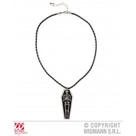 Colier Halloween Schelet Cavou - Widmann Italia - imagine 2