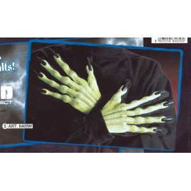 Mănuși Vrăjitoare Latex Widmann | Look Infricoșător - imagine 2