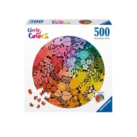 Puzzle Tropical 500 piese Ravensburger - Relaxare - imagine 2