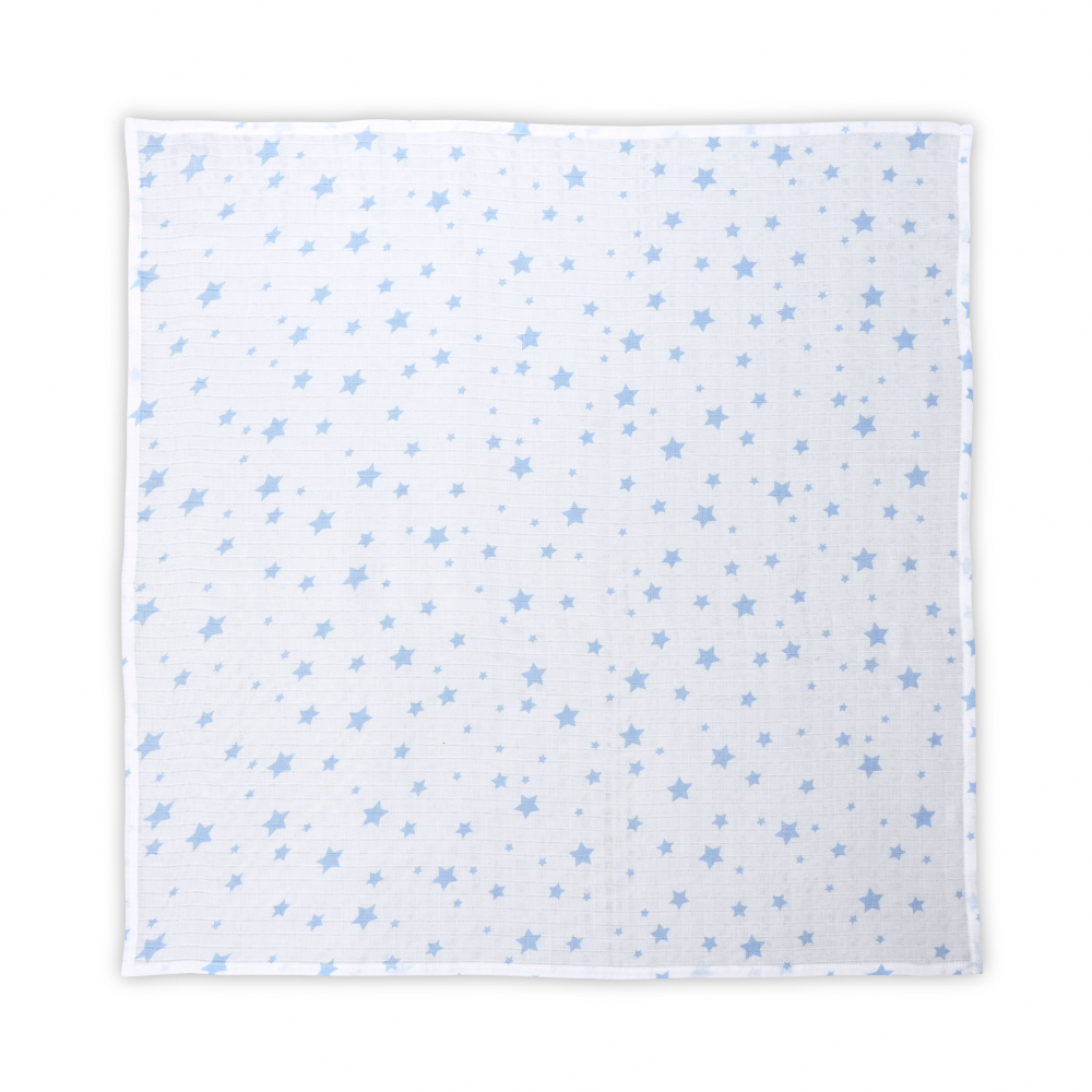Scutec pled muselina 80x80 cm Lorelli White - imagine 2