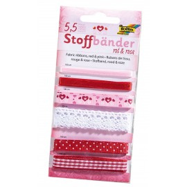 Set Panglici Hobby Roșu cu Roz | Folia Paper