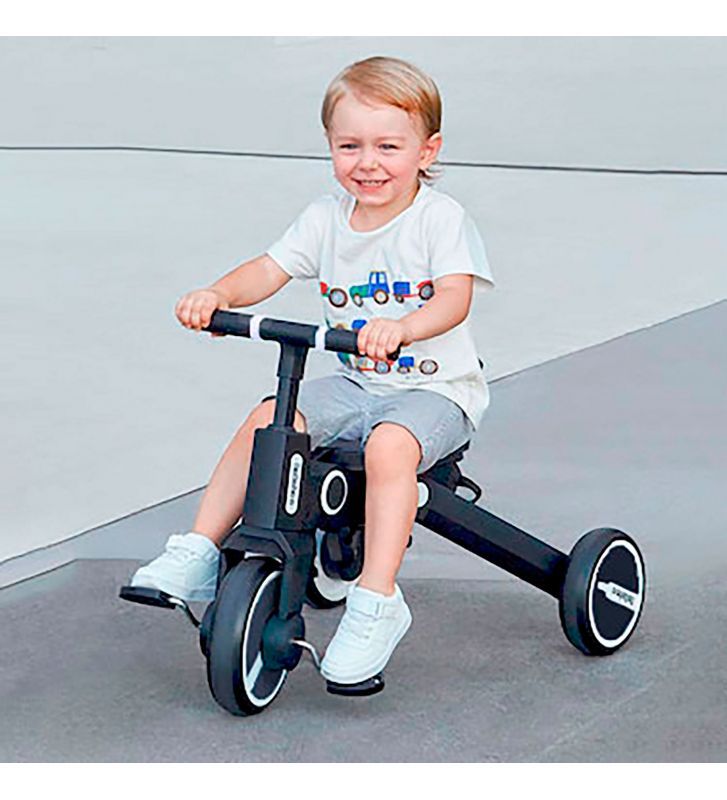 Tricicleta Asalvo Discovery Roz cu Scaun Rotativ - imagine 5