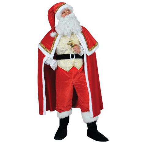 Costum Moș Crăciun Vesta Aurie Widmann Italia