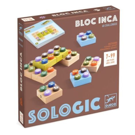Joc Bloc Inca Djeco - Logică și Abilități