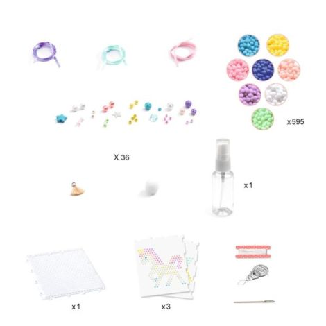 Set Bile Magice Unicorn Djeco - Creativitate - imagine 3