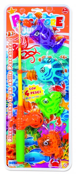 Undita cu 4 Pești RS Toys - Jucărie Exterior