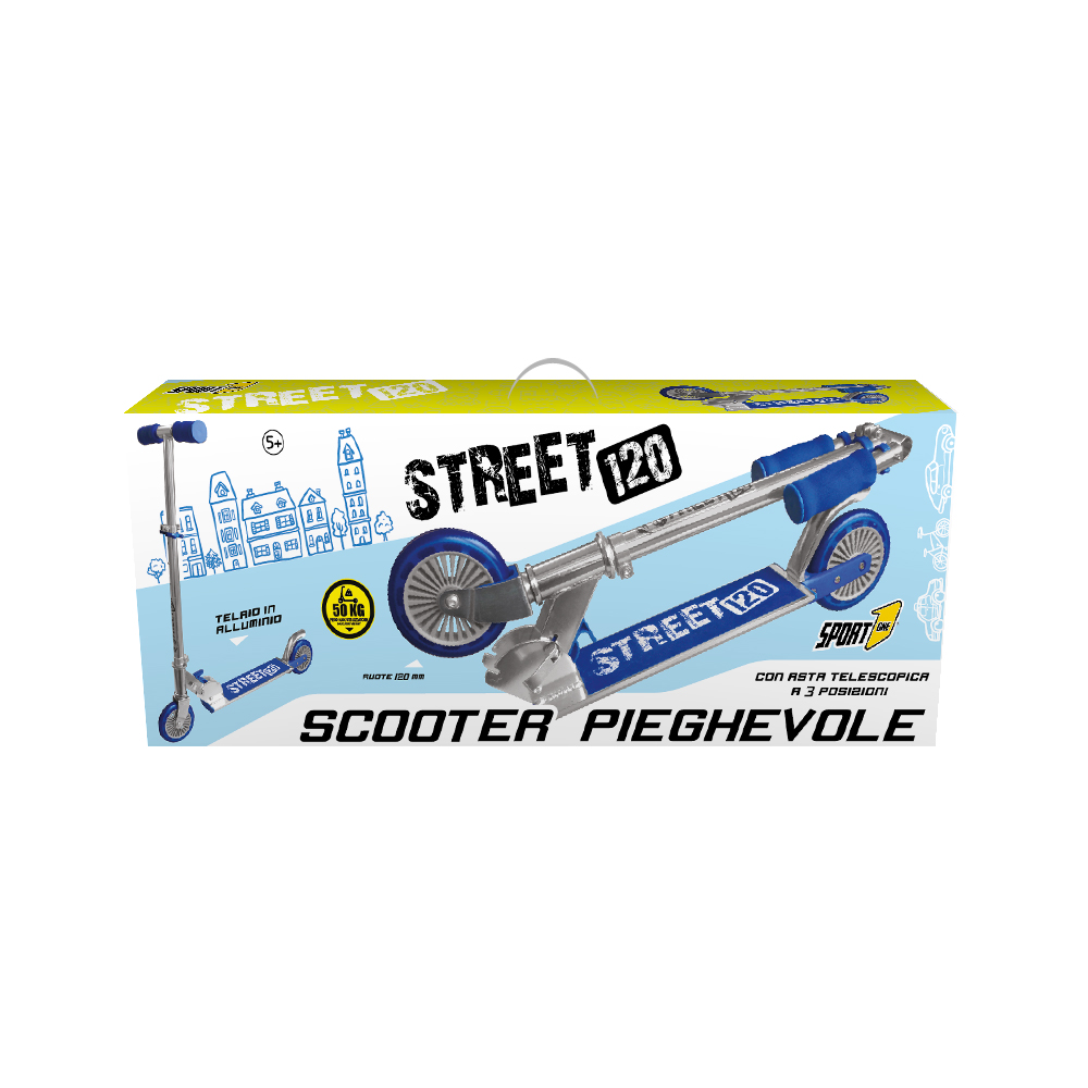 Trotineta Mandelli Bleu - Ușoară și Rezistentă
