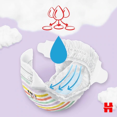 Huggies Ultra Comfort 100 buc, Nr. 4 (7-18 kg) - imagine 3