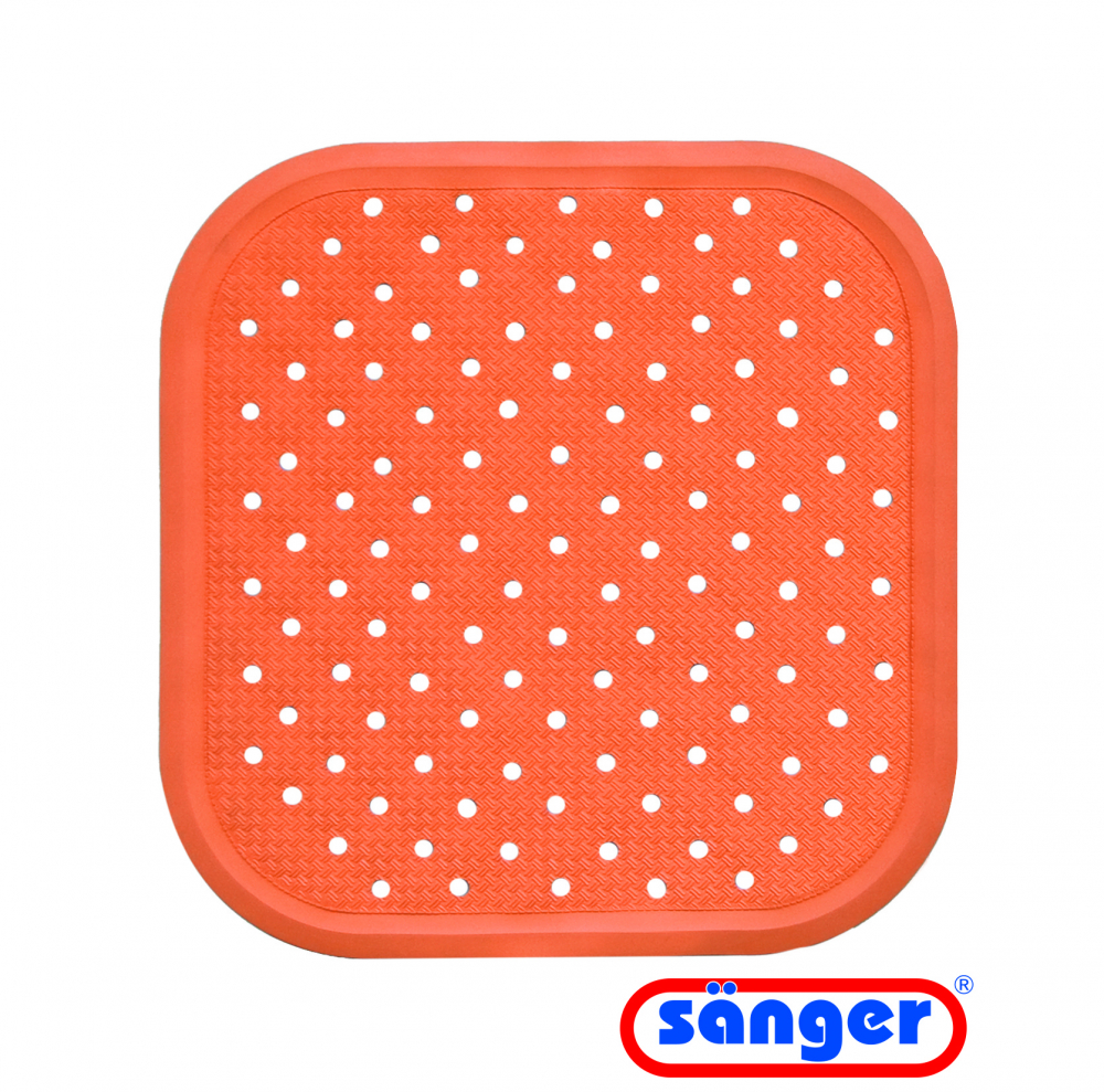 Covoraș antiderapant Sanger 56x56 cm portocaliu