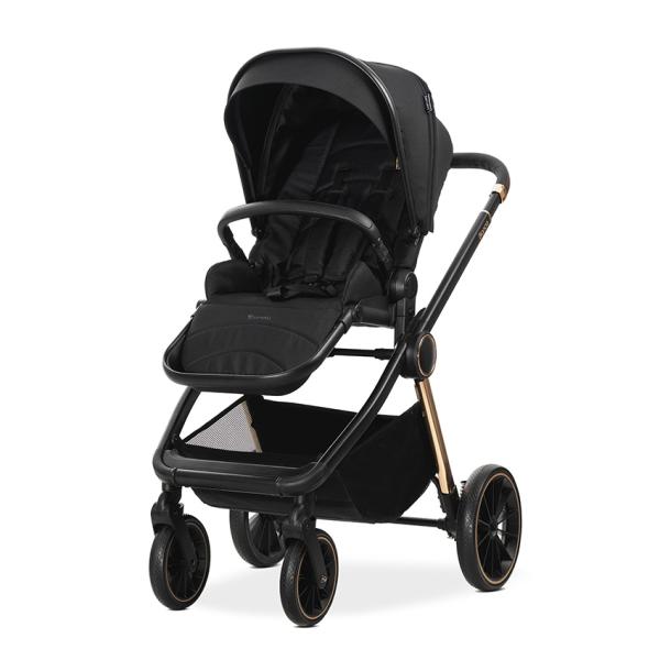 Carucior 2 in 1 Lorelli Bianca Black | Cadru Aluminiu