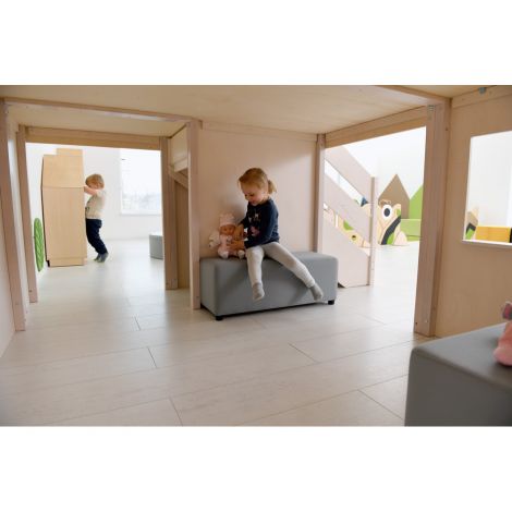 Complex Joacă Flora Moje Bambino - Lemn Interior - imagine 19