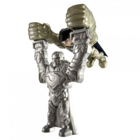 Figurina Man of Steel Superman cu Lansator Mattel - imagine 2