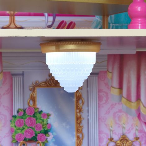 Casti Papusi Rose Garden Kidkraft, 8 Camere - imagine 7
