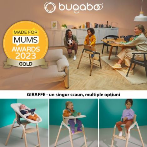 Bugaboo Giraffe Black - Scaun reglabil familie - imagine 7