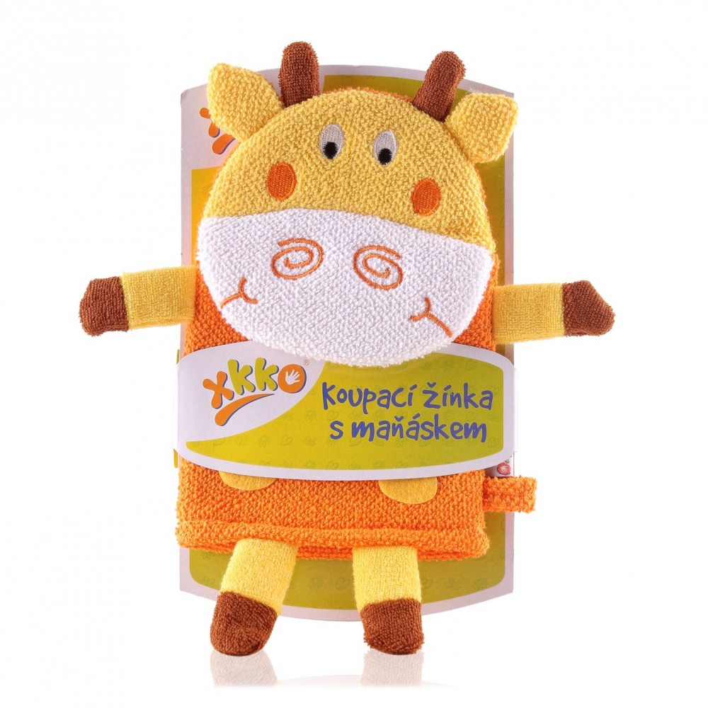 Mănușă Baie Marionetă Girafa XKKO