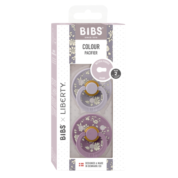 Set 2 Suzete Bibs x Liberty Latex, 6 luni+ - imagine 2