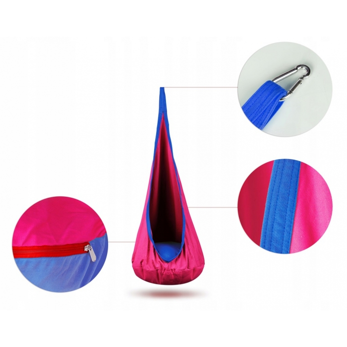 Leagan Kokon Neo-Sport Roz | Relaxare 2in1