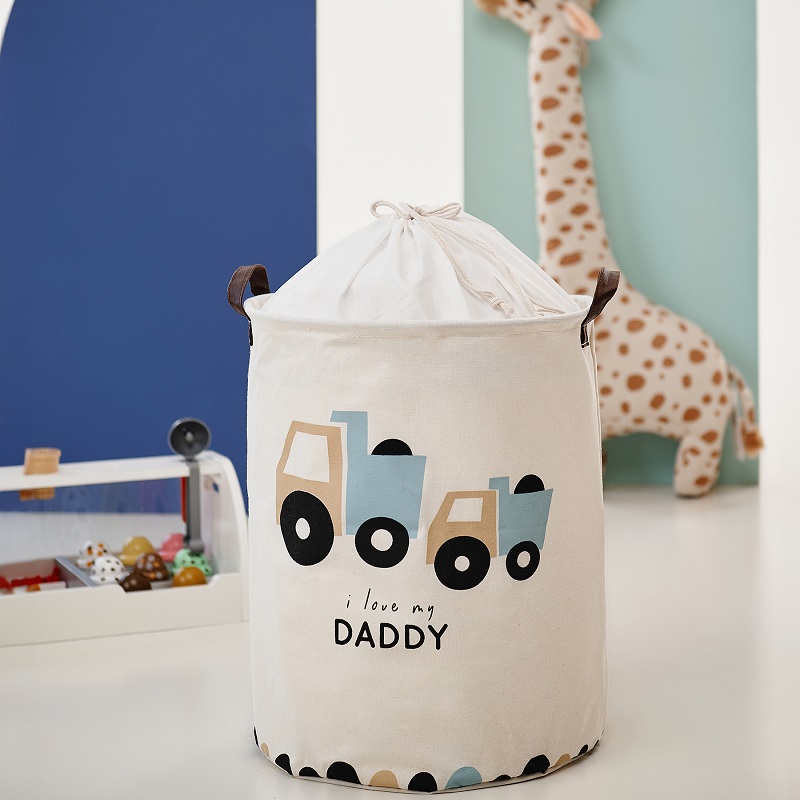 Cos Pliabil Sipo Jucării, 43L, Bumbac