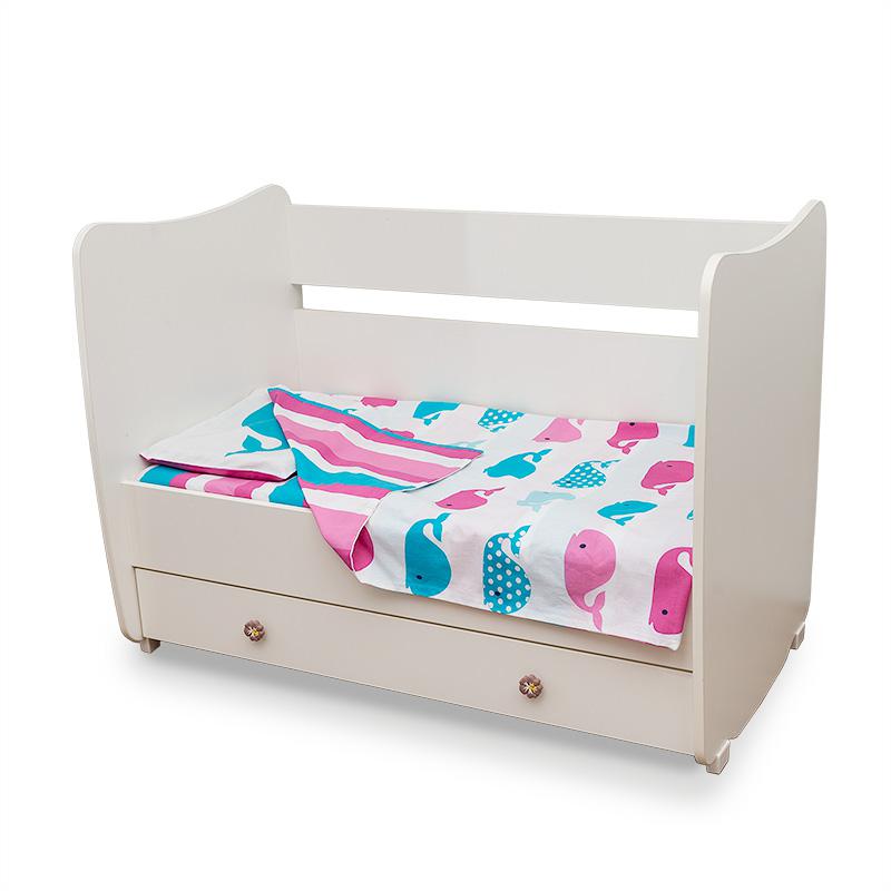 Lenjerie 3 piese U-Grow Balena - imagine 4