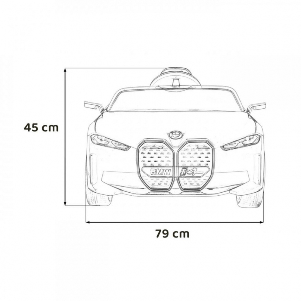 Novokids BMW I4 Masinuta Electrica pentru Copii - imagine 3