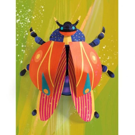 Joc Creativ Djeco Insecte Strălucitoare 3D - imagine 3
