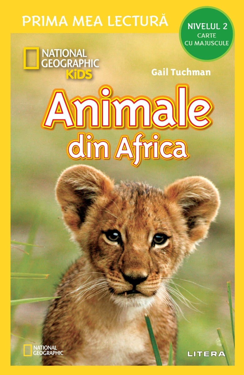 Animale din Africa - Carte de citit Nivel 2 - Litera