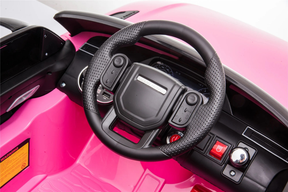 Mașinuță Electrică R-Sport Cabrio F4 Roz cu Telecomandă - imagine 4