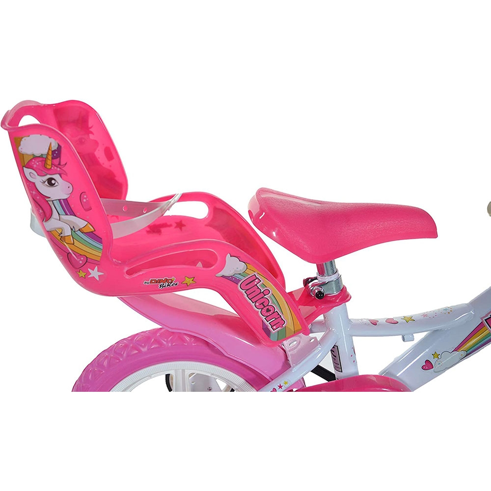 Bicicleta Dino Bikes Unicorn 12" cu Accesorii - imagine 4