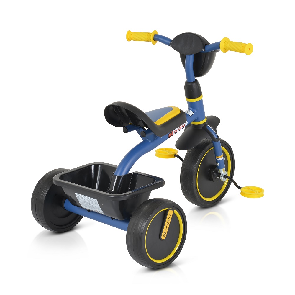 Tricicleta Byox Buddy Blue | Aventura de la 3 Ani - imagine 3