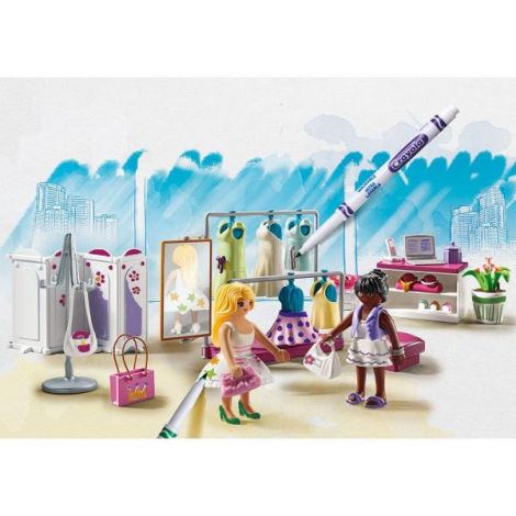 Playmobil Butic Haine Color - Jucărie Creativă
