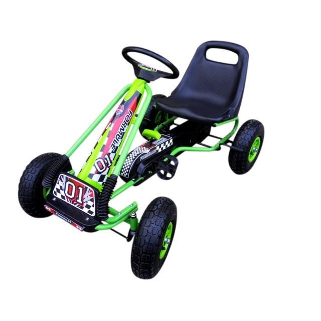 Kart Pedale R-Sport G1 Verde 3-7 Ani