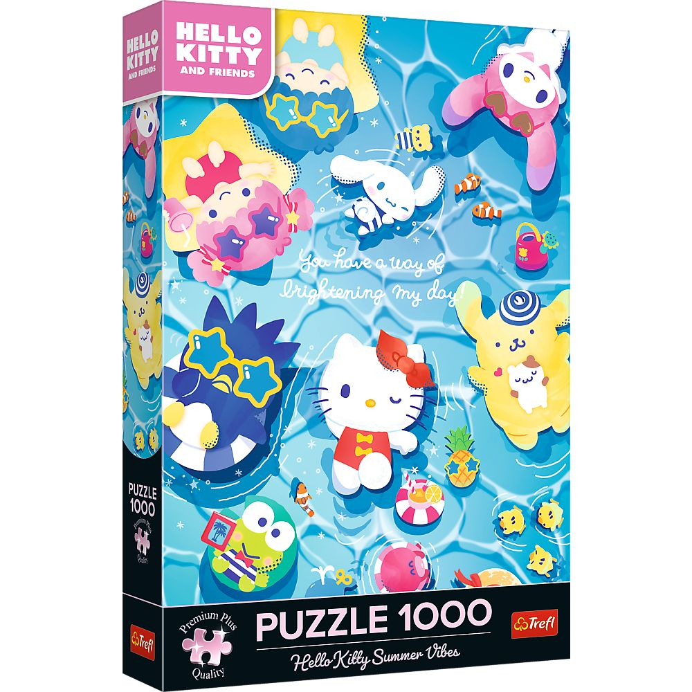 Puzzle Trefl Hello Kitty 1000 piese Premium