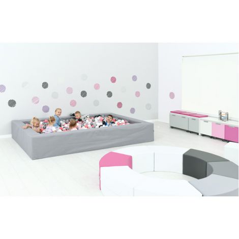 Piscina Bile Roz Moje Bambino 2x3m - Sigură și Confortabilă - imagine 6