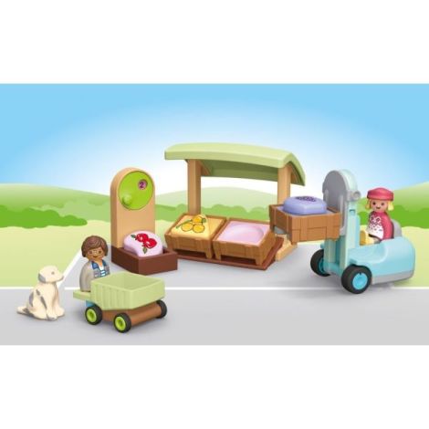 Playmobil Junior Taraba Piata - Jucarie Creativa