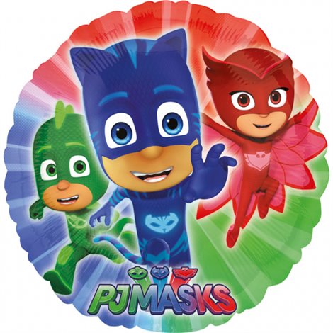 Balon PJ Mask Gigant de la Amscan | 128cm