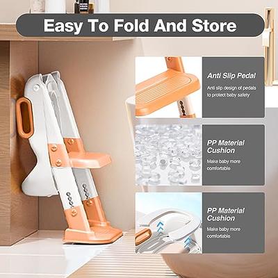 Reductor Toaleta Little Mom Orange, Pliabil - imagine 2