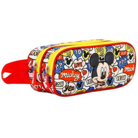 Penar 3D Mickey Mouse Yeah 2 compartimente - Karactermania