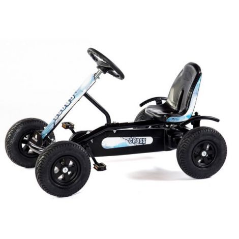 Kart Dino Cars BF1 cu Frana Libera - Negru - imagine 3