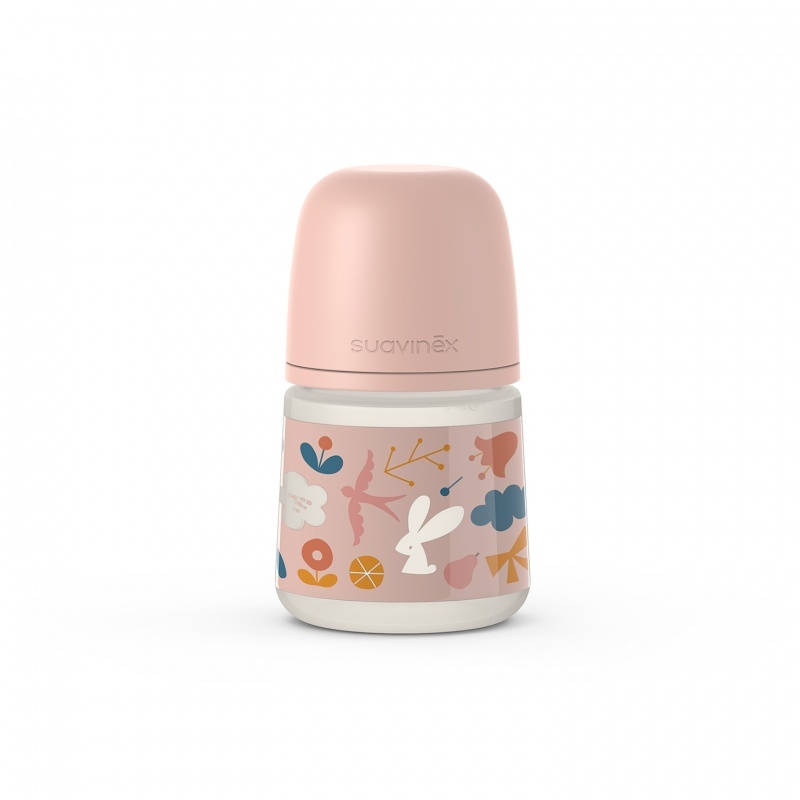 Biberon Suavinex SX Pro 150ml Roz - Hranire Naturala - imagine 9