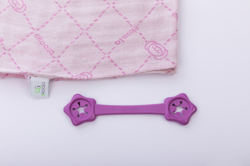 Set Swaddle & Suport Baveta eKoala Purple