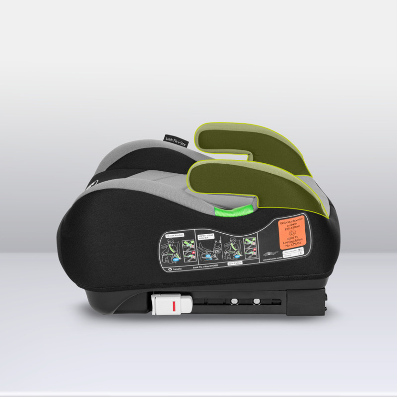 Înălțător Auto Lionelo Luuk Fix Isofix Gri i-Size